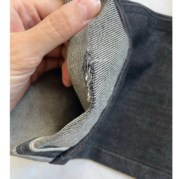 Unbranded Brand Raw Selvedge Mens Jeans Size 33 Tapered Fit 14.5 oz - Picture 6 of 12